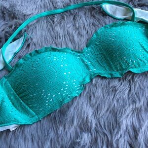 Italian Mermaid Ruffle bikini imported 🇮🇹sz 34 S